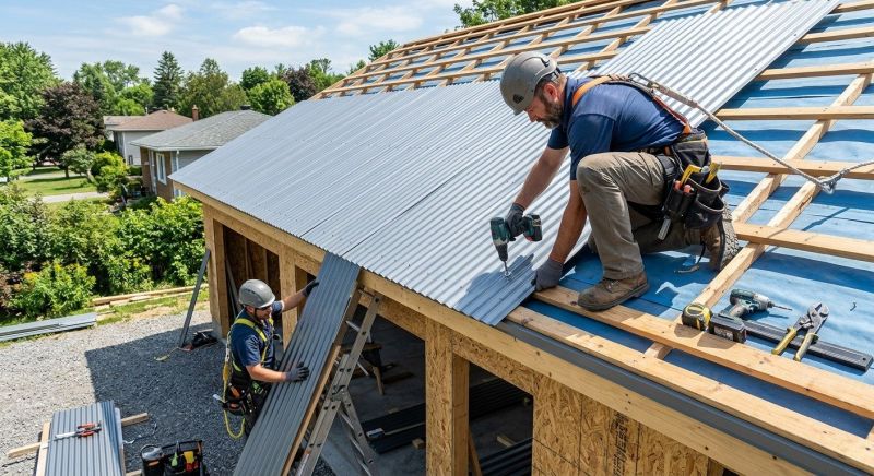 Tin Roof Installation in Long Valley, NJ