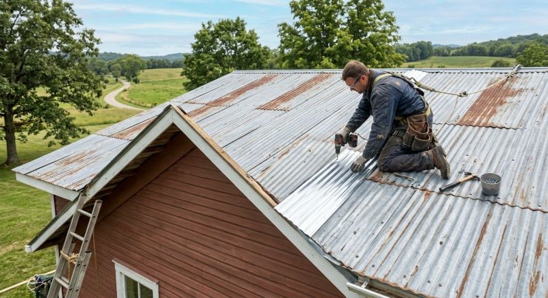 Tin Roof Repair in Long Valley, NJ