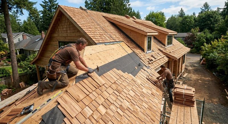 Wood Roofing Installation in Newton, NJ