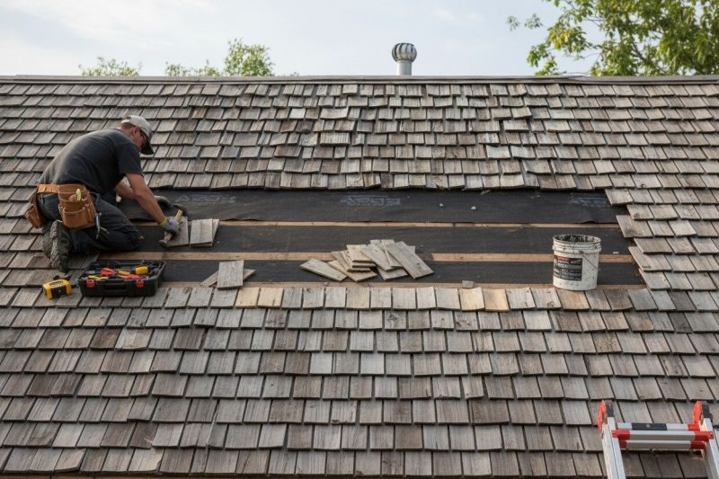 Wood Shake Roof Repair in Boonton, NJ