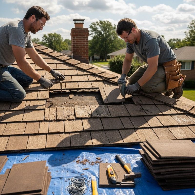 Wood Shake Roof Repair in Denville, NJ