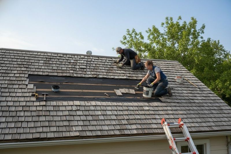 Wood Shake Roof Repair in Middlesex, NJ