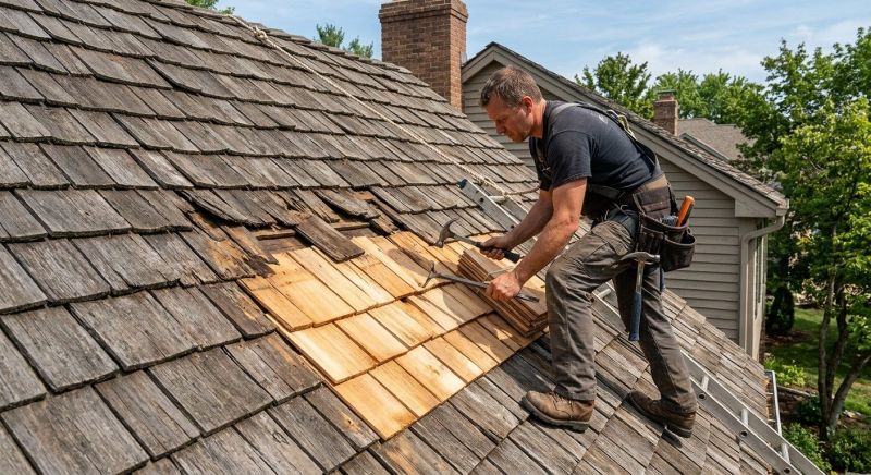 Wood Shake Roof Repair in Phillipsburg, NJ