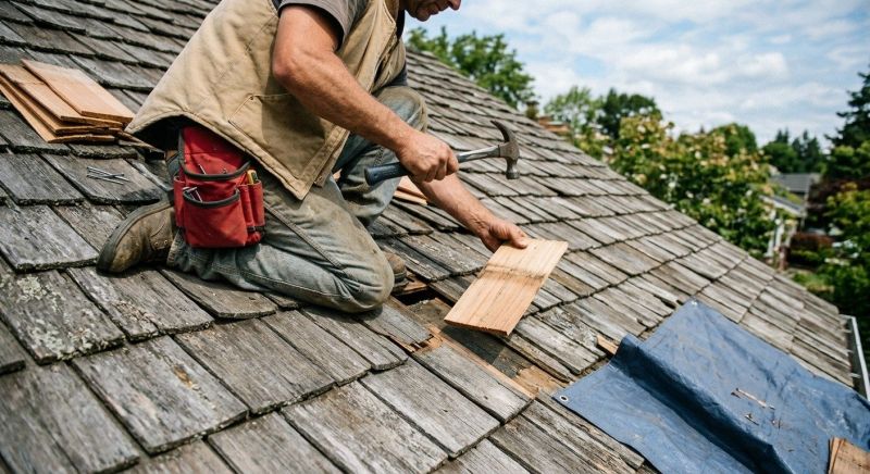 Wood Shingles Repair in Clinton, NJ