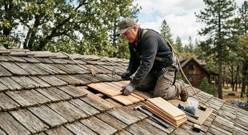Wood Shingles Repair in Franklin, NJ