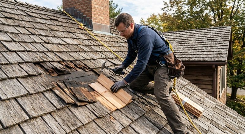 Wood Shingles Repair in Long Valley, NJ