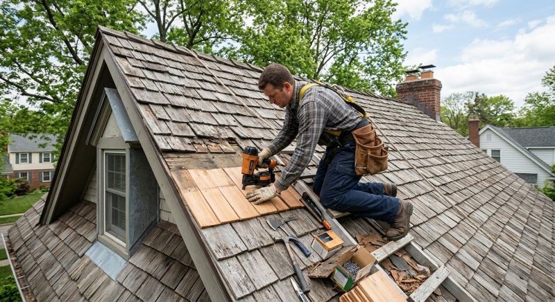 Wood Shingles Repair in Madison, NJ